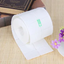 300/500 pçs prego limpeza almofada branco unha polonês gel removedor toalhetes unha arte dicas manicure limpeza toalhetes algodão almofadas de fiapos papel