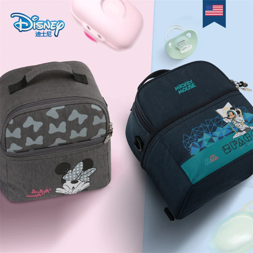 Детский Теплоизоляционный рюкзак Disney для хранения свежего молока Термосумка