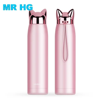 

320ml Double Insulated Bottle Portable Stainless Steel Vacuum Flask Insulated Thermo Cup Creative Vacuum Thermos