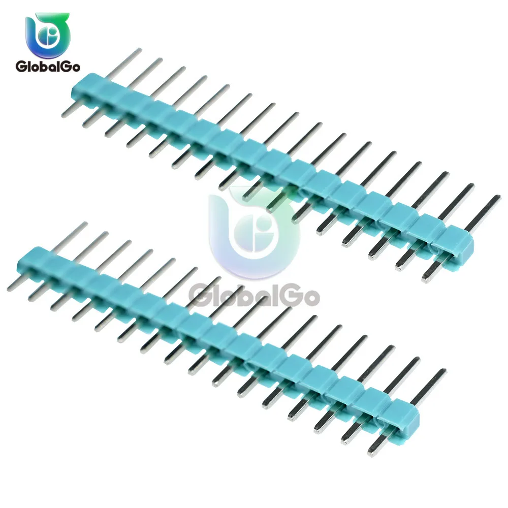 

10pcs/Lot 40 Pin 1x40 Single Row Male and Female 2.54 Breakable Pin Header PCB Connector Strip for Arduino