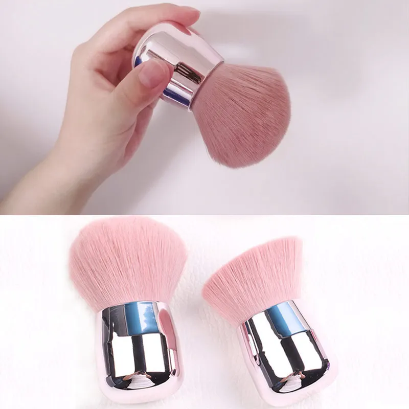 

Pink Powder Makeup Brushes Large Head Make up Brush Beauty Brushes for Face Foundation Powder Blush Cosmetics Blend Tool Brushes