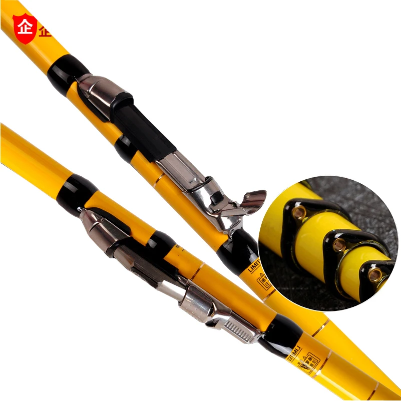 Price YUYU Carbon 4.5m 5.4m 6.3m 7.2m Telescopic Fishing Rod Light Front Fishing Rod Spinning position pole Sea fish Rod telescop