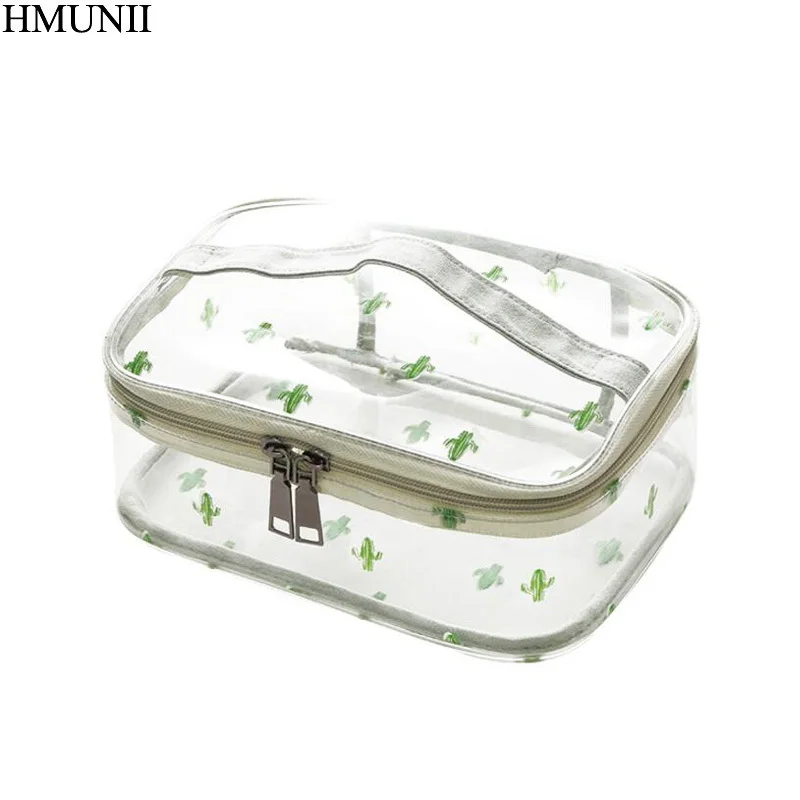 Водонепроницаемая косметичка HMUNII из ПВХ для женщин дорожный органайзер