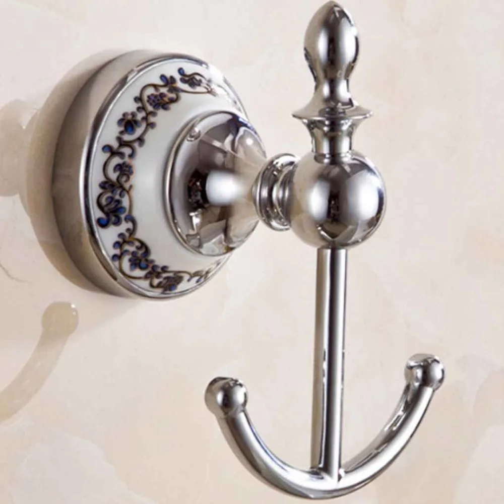 Robe Hooks Robe Double Sides Hanger Coat Hanger Clothes Hook Stainless