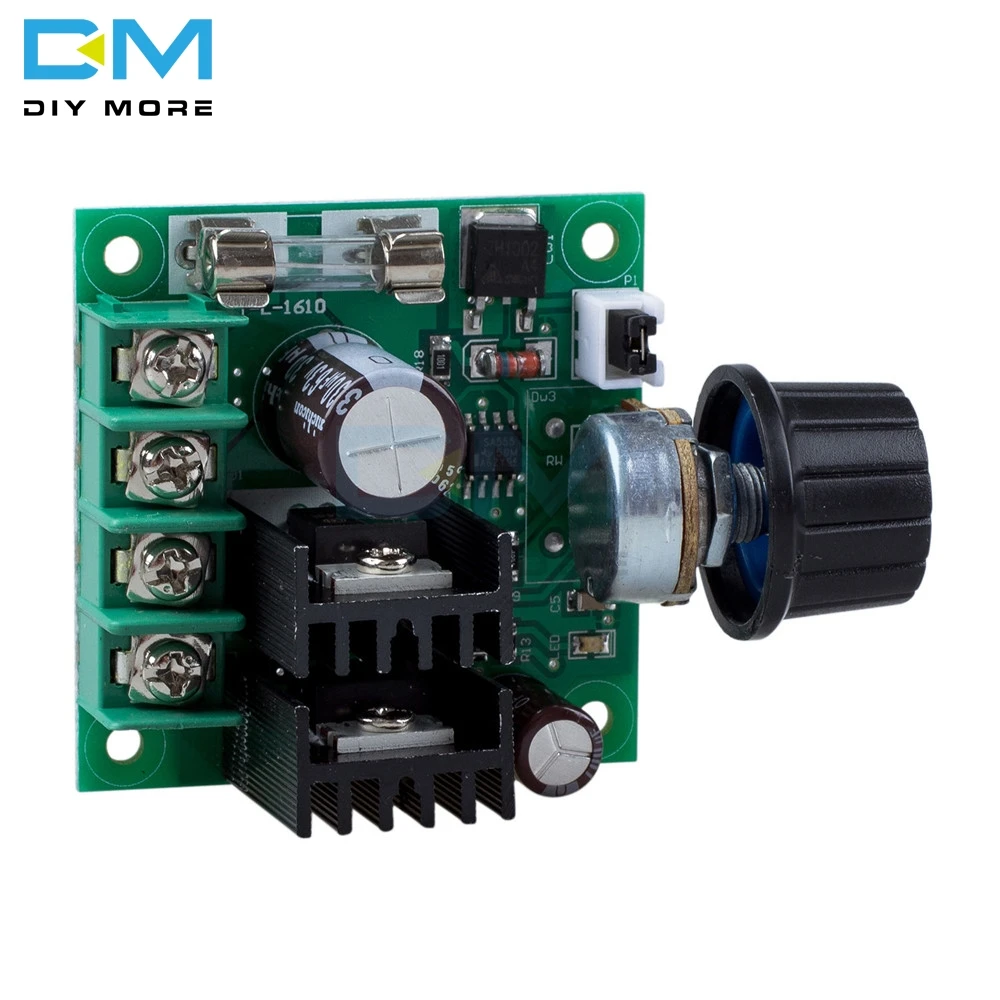 12V~40V10A PWM DC Motor Speed Control Switch Controller Volt Regulator Dimmer ZX 