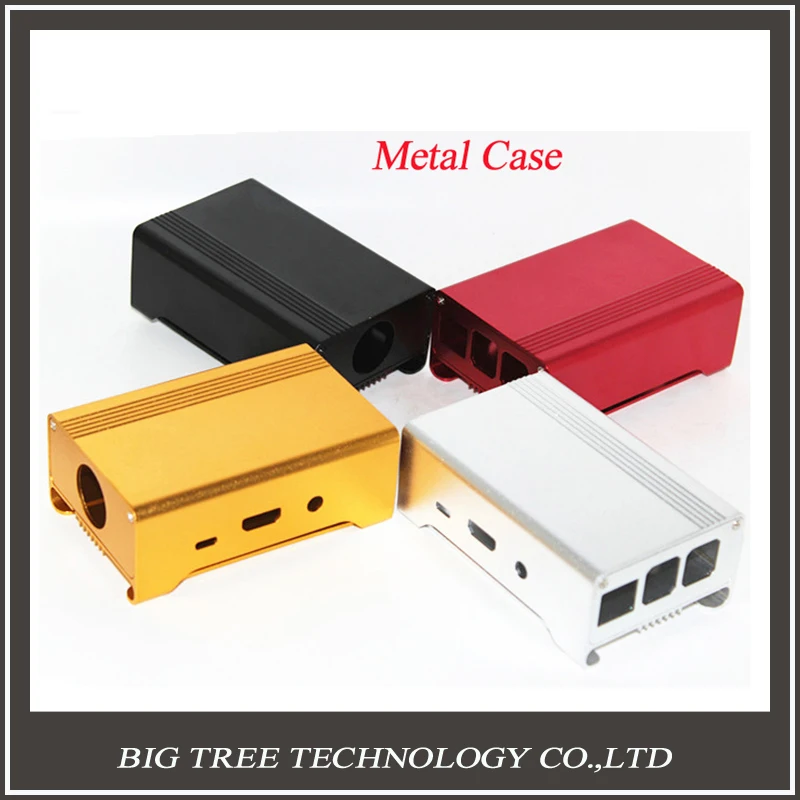 

4PCS Exclusive sale! Sliver Metal Box - Iron Case For Raspberry Pi 2 With Fan Also Fit For Camera Alu-case metal aluminum case