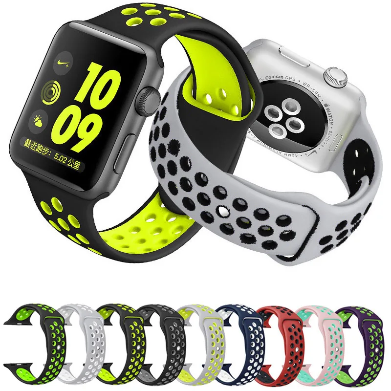 US $2.71 30% OFF|Newest Soft Silicone Replacement Sport Band 38mm 42mm For Apple Watch nike+Series Wrist Bracelet Strap For iWatch Sports Edition-in ... US $2.71 30% OFF|Newest Soft Silicone Replacement Sport Band 38mm 42mm For Apple Watch nike+Series Wrist Bracelet Strap For iWatch Sports Edition-in ...