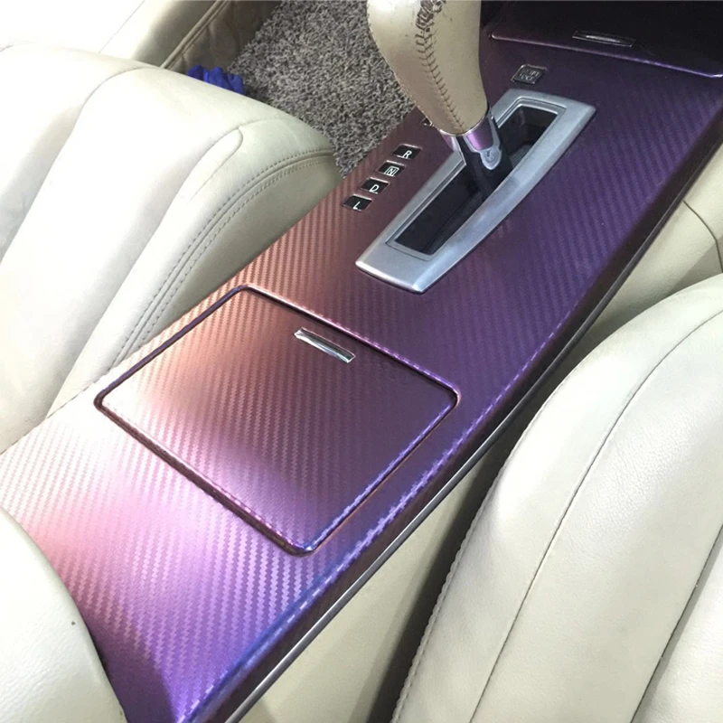 Car Interior Carbon Fiber Wrap