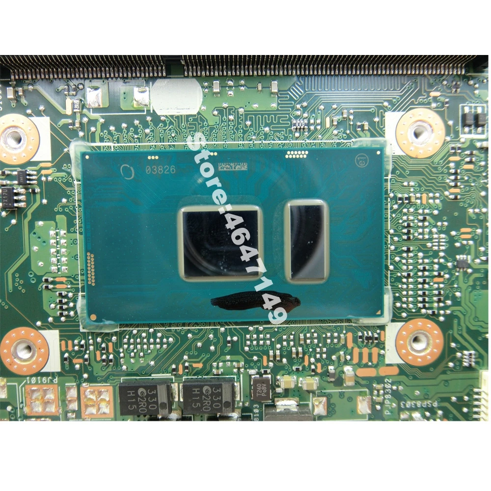 X556UA/X556UJ i3-6100 CPU 4GB DDR3L Mainboard For ASUS X556UA X556UJ X556U X556UB laptop motherboar