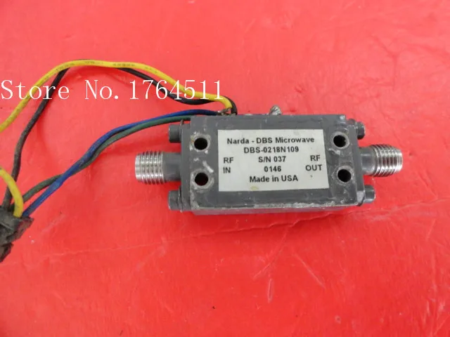 

[BELLA] The supply of NARDA DBS-0218N109 amplifier SMA