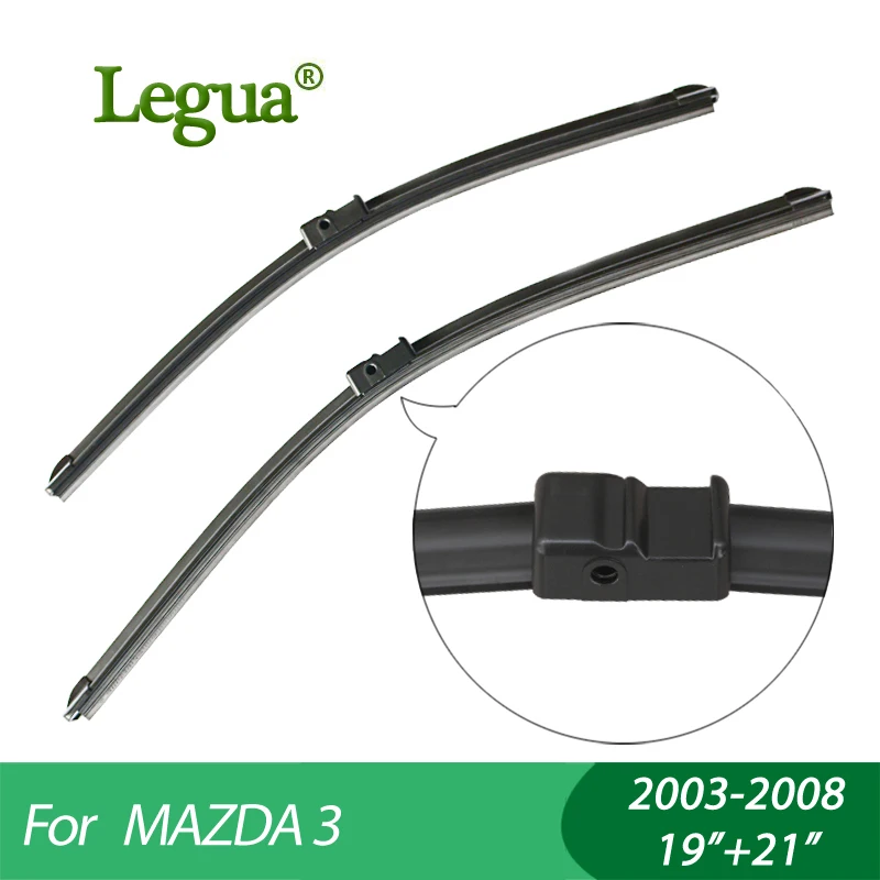 Стеклоочистители Legua для Mazda 3 (2003-2008) 19 &quot+ 21&quot стеклоочистители автомобилей
