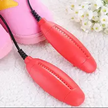 Модные женские туфли ботинок только красная обувь сушилка для взрослых Милая обувь Сушилка 220 В 10 Вт