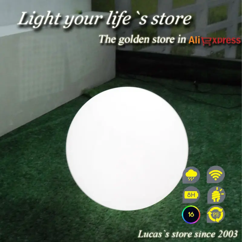 

LED sphere ball lamp with remote controller/led ball/led globe/led sphere 20cm