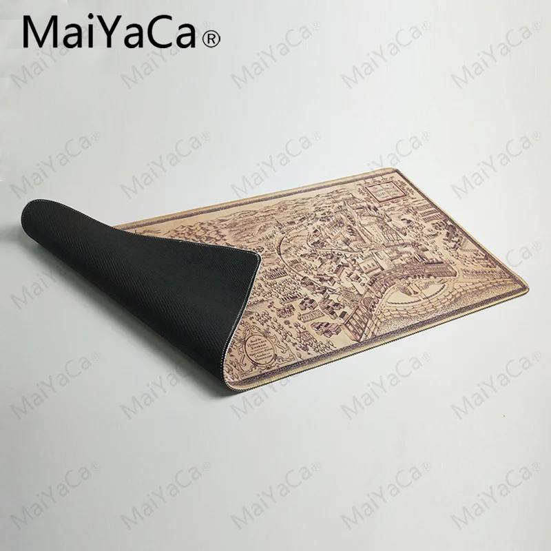 MaiYaCa, 700*300 мм, Старая карта, коврик для мыши, игровой коврик для мыши, большой, мультяшный, аниме, резиновый коврик для мыши, коврик для клавиатуры, Настольный коврик