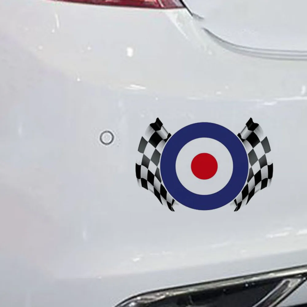 Checkered Flag Cascading Sticker Scooter Vinyl Car Sticker Laptop Accessories Decorative Decal Checkered Flag Cascading Sticker Scooter Vinyl Car Sticker Laptop Accessories Decorative Decal