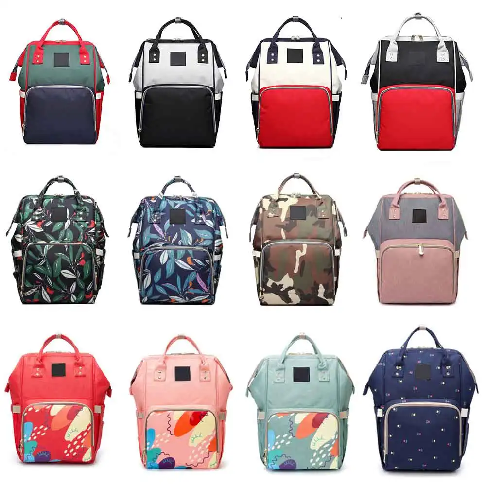 

New Pachwork Nursing Diaper Bag Baby Stroller Carriage Larger Mummy Maternity Bag Care Organizer Backpack Travel Luiertassen