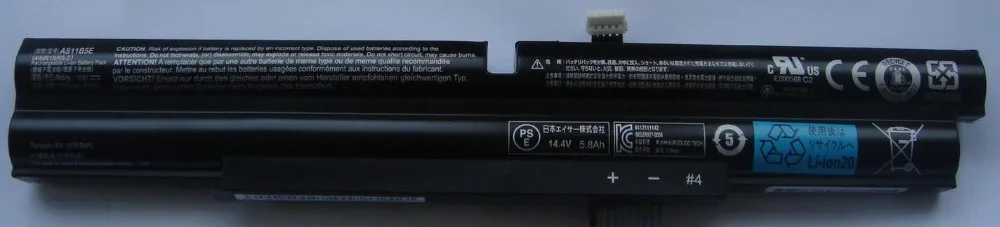 Аккумулятор aspire 8951g