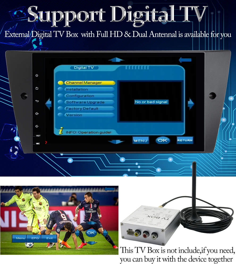 Clearance 9" IPS Screen Android 8.1 8 Core 4GB RAM Multimedia Player For BMW 3 Series 318i 320i 325i E90 E91 E92 E93 M3 Stereo Radio GPS 23 Clearance 9" IPS Screen Android 8.1 8 Core 4GB RAM Multimedia Player For BMW 3 Series 318i 320i 325i E90 E91 E92 E93 M3 Stereo Radio GPS 23