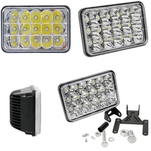 Best Price ECAHAYAKU 2PCS Work Light Bar Hi Low Beam 45W LED Headlight fog Driving Light Square Headlampwork light Sealed Beam Replacements Best Price ECAHAYAKU 2PCS Work Light Bar Hi Low Beam 45W LED Headlight fog Driving Light Square Headlampwork light Sealed Beam Replacements