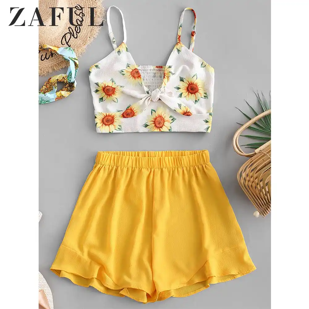 high waisted smocked shorts