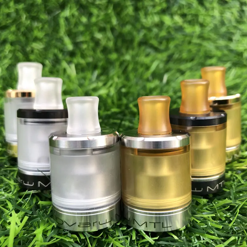 

BEST Dvarw MTL RTA 22mm 2.0ml/5ml Rebuildable Tank 316 Stainless Steel Vaporizer RTA vs Dvarw DL RTA Dvarw 16 RTA