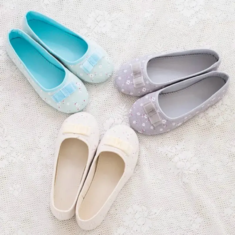 

Drop shipping 2016 New Style fashion Fresh shivering ladies Thin shoes Floral for women AT home slippers