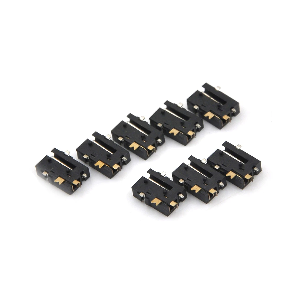10pcs/lot Female Connector Soldering ROHS DC-056 DC Power Socket DC056 2.5-0.7 MM 2.5X0.7MM SMD SMT 5PINS Tablet Power Sockets