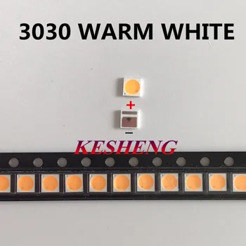 

AOT High Power LED 3030 1.6W 6V 2700K Warm white EMC Lighting Application/500PCS