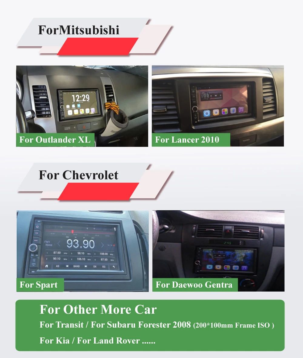 Cheap Bonroad 7" Android8.1 Car Multimedia Player GPS Navigation For Nissan For Kia For Hyundai Car autoradio Audio Stereo  (No DVD) 20