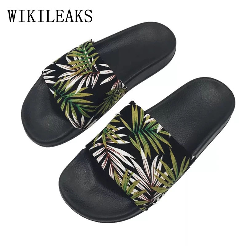 trendy platform preparation fashion slippers