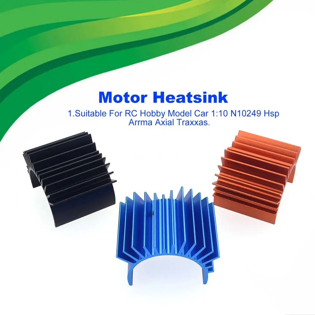 

1pcs/2pcs 540 550 Alloy Motor Heatsink Install 30*30mm Cooling Fan For RC Hobby Model Car 1:10 N10249 Hsp Arrma Axial Traxxas