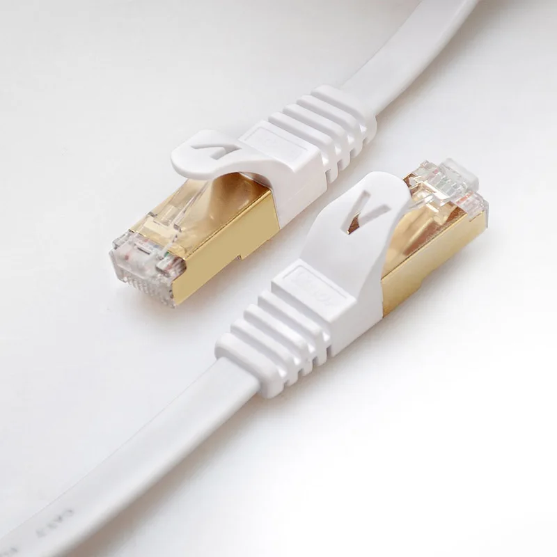 

1/2/3/5/10/15/20M High Speed Computer Router Gold Plated Plug STP Wires CAT7 RJ45 Ethernet LAN Networking Cable SGA998