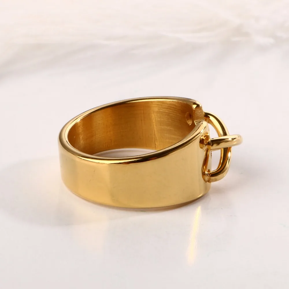 MSX новое поступление Золотое кольцо Bijoux ширина большой крест X кольцо для женщин Модный отпечаток кольца ювелирные изделия Femme