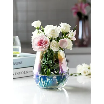 

vase decoration home electroplated glass vases for flowers rose flower vases for homes decorate for weddings desk ins popular