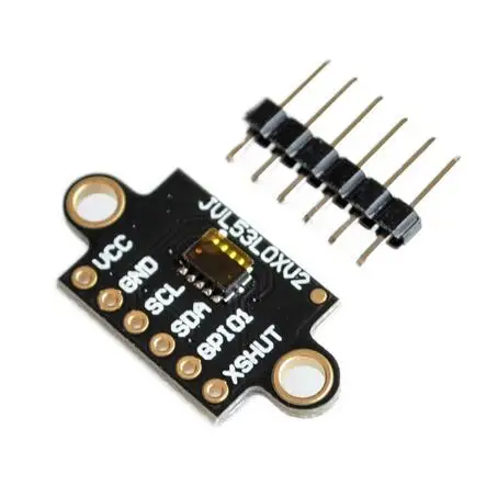 

VL53L0X Time-of-Flight (ToF) Laser Ranging Sensor Breakout 940nm GY-VL53L0XV2 Laser Distance Module I2C IIC