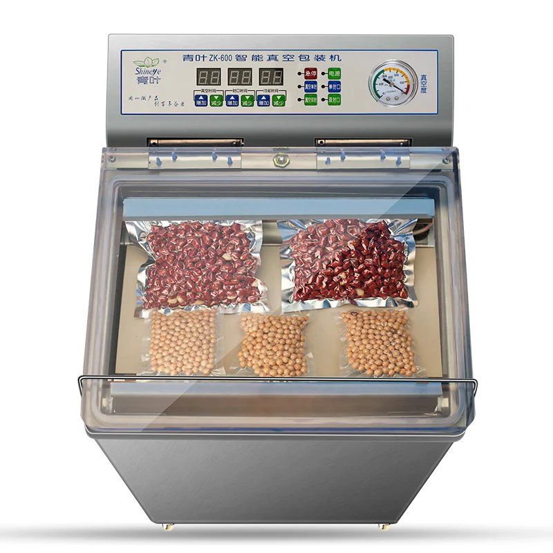 

ZK-600 Commercial Large Vacuum Packaging Machine Automatic Household Vacuum Sealer Machine Dry and Wet Dual-use Vacuum Packer