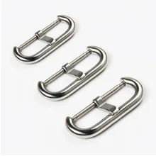 16mm 18mm 20mm 22mm Stainless Steel Metal Watch Band Buckle Round Clasp Silver For Rubber Leather Strap Bracelet Accessories 16mm 18mm 20mm 22mm Stainless Steel Metal Watch Band Buckle Round Clasp Silver For Rubber Leather Strap Bracelet Accessories