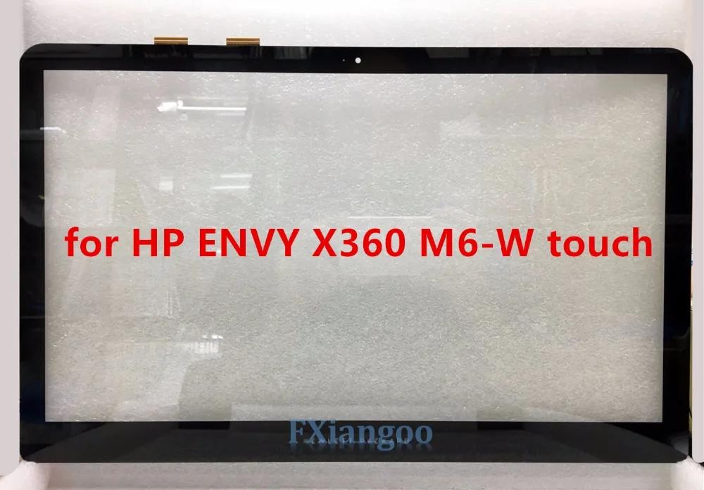 

Free Shipping Touch Digitizer Panel Glass for HP Envy X360 M6-W 101DX 102DX 103DX 104DX 15.6" Touch Screen Digitizer Glass