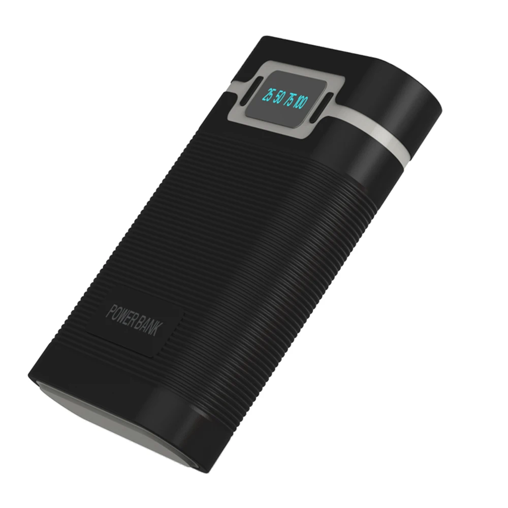 Без батареи) 4x18650 Внешний аккумулятор комплект для мобильного телефона зарядное устройство Pover Bank чехол DIY внешний аккумулятор портативный повербанк Pover power Bank