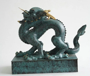 

Art Deco Sculpture Twelve The Chinese Zodiac Loong Bronze Statue