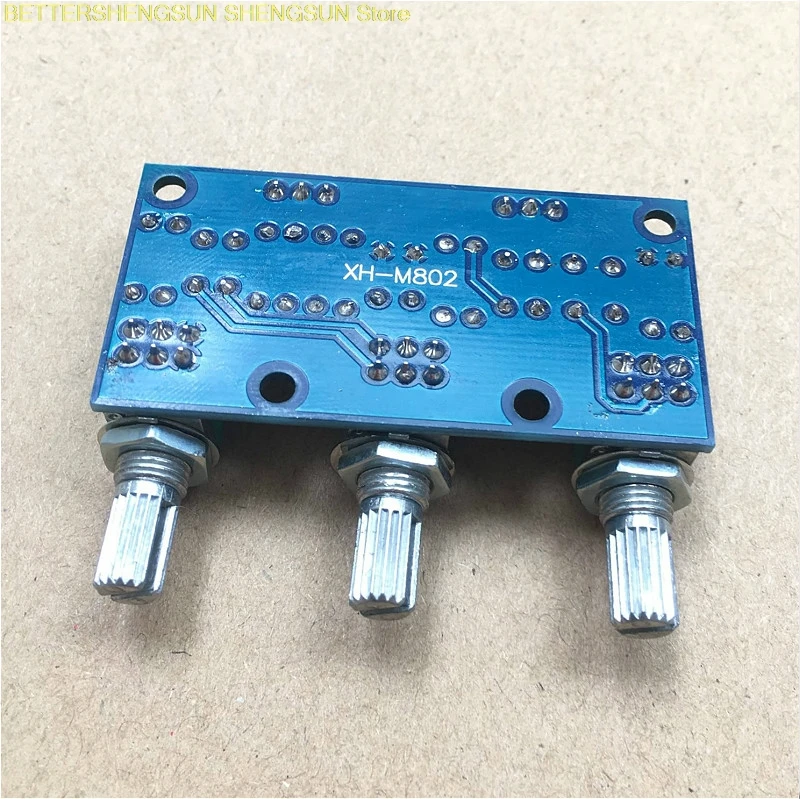 XH-M802 пассивная плата, передняя панель, передняя панель, тональная плата, высокий бас, HIFI, высокая температура