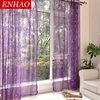 ENHAO Modern Embroidered Tulle Curtains for Living Room Bedroom Kitchen Sheer Curtains for Window Tulle Curtains Fabric Drapes ► Photo 3/6