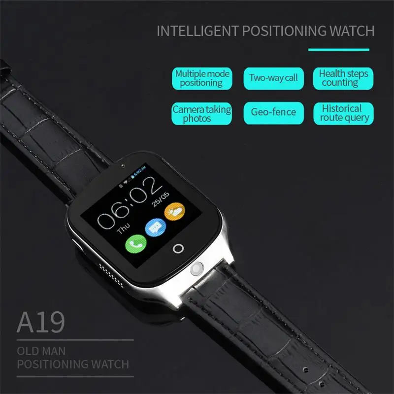 Smart Watch Kids GPS Wristwatch A19 3G WIFI GPS Locator Tracker Smartwatch Baby Mini Watch With Camera For IOS Android Phone