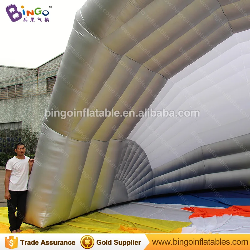  Giant 33feet/10M*8.5M*5M inflatable stage cover tent/giant stage air roof/outdoor marquee shelter f