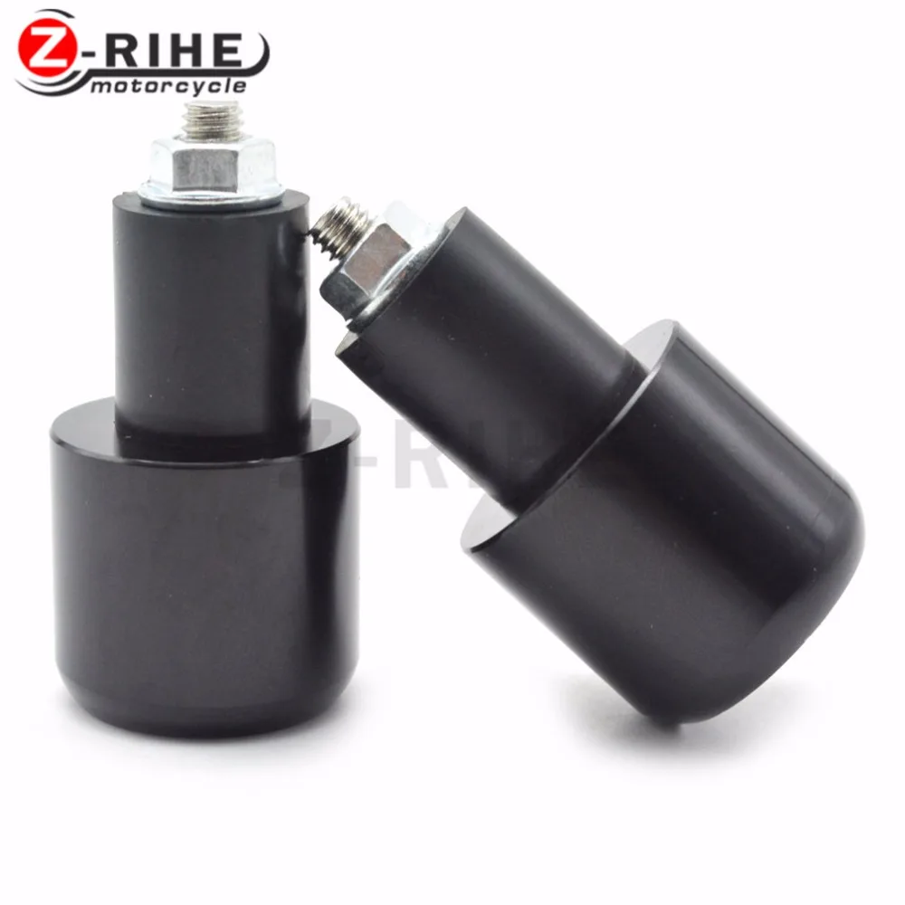 

CNC Motorcycle Street Bike Anti Vibration Handlebar Cap Block Hand Grips Bar Ends Plugs Slider for Yamaha Kawasaki Honda Suzuki