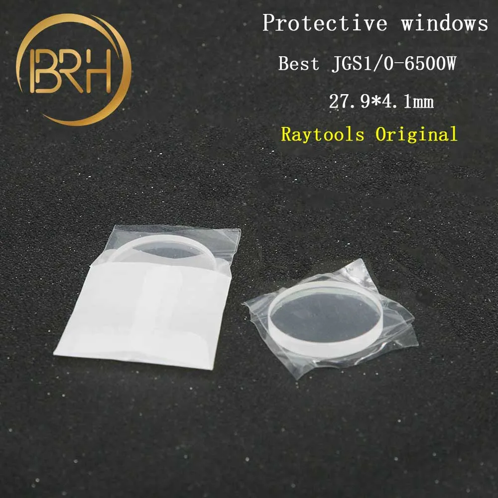 

BRH Original Raytools Fiber Laser Protective Lens/Glass 28*4/27.9*4.1mm For 0-6500W Raytools Bodor Fiber Laser Cutting Machine