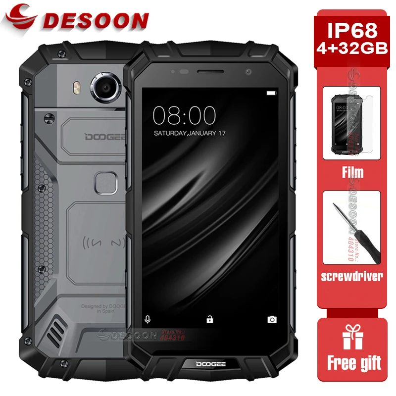 Doogee S60 Lite Smartphone IP68 Waterproof 5580mAh 12V/2A Wireless Charge 5.2\ Doogee S60 Lite Smartphone IP68 Waterproof 5580mAh 12V/2A Wireless Charge 5.2\