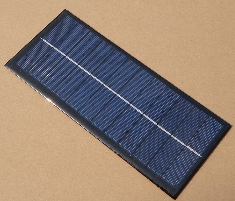 

2.5W 6V DIY solar panel Polysilicon solar energy generation Colloid Waterproof Accept customization Charger Template Modular