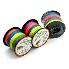 Hengjia HENGJIA300M плетеная леска комплексную плетеные линии 4#5#6#8# Цветные PE рыбалка провода TRESSE Рыбалка