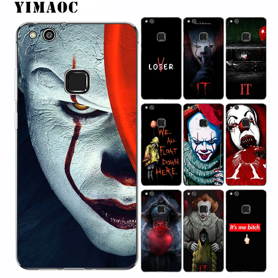 Yimaoc клоун ужас он мягкий чехол для huawei Коврики 20 10 P30 P20 P10 P9 P8 2015 2016 2017 P Smart Lite рro |